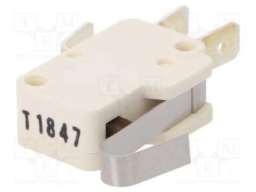 Microinterruptor Snap Action, Spdt, 10a/400vac, Pos: 2, -40÷100c