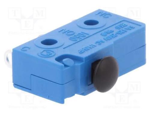 Microinterruptor Snap Action, Sem Alavanca, Spdt, 5a/250vac