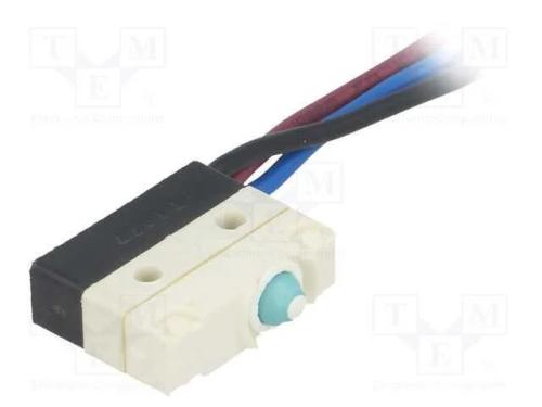 Microinterruptor Snap Action, Sem Alavanca, Spdt, 3a/250vac