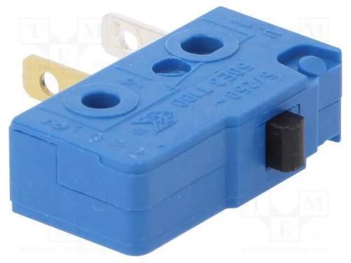 Microinterruptor Snap Action, Sem Alavanca, Spdt, 5a/250vac