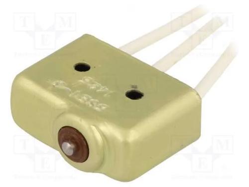 Microinterruptor Snap Action, Sem Alavanca, Spdt, 5a/250vac