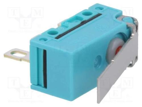 Microinterruptor SNAP ACTION, com alavanca, SPDT,.