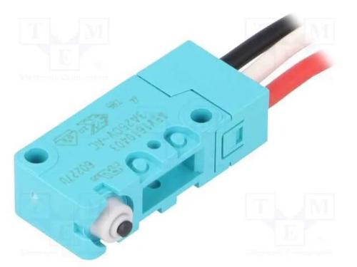 Microinterruptor Snap Action, Sem Alavanca, Spdt, 3a/250vac