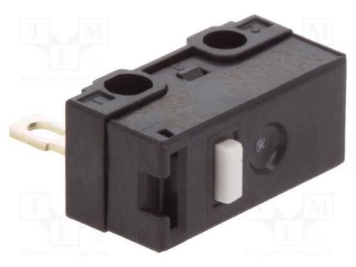 Microinterruptor Snap Action, Sem Alavanca, Spdt, 3a/125vac