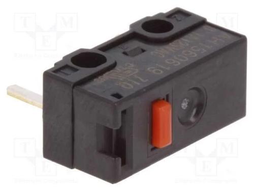 Microinterruptor Snap Action, Sem Alavanca, Spdt, 3a/125vac