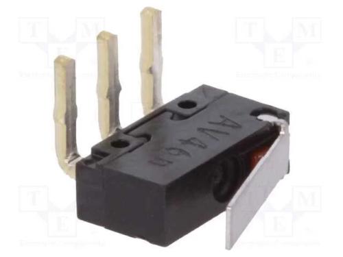 Microinterruptor Snap Action, com Alavanca, Spdt,.