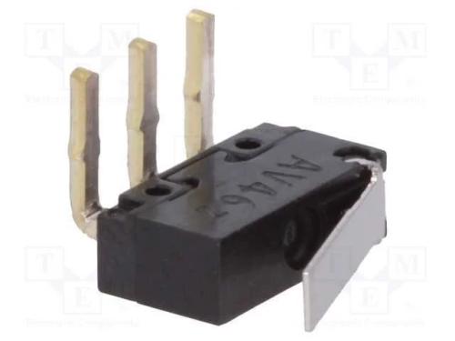 Microinterruptor Snap Action, com Alavanca, Spdt,.
