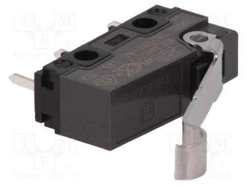 Microinterruptor SNAP ACTION, SPDT, ON-(ON), Pos:.