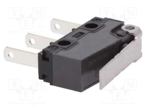 Microinterruptor Snap Action, com Alavanca, Spdt,.
