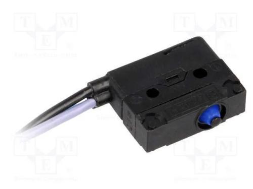 Microinterruptor Snap Action, Sem Alavanca, Spdt, 6a/250vac