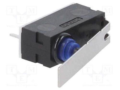 Microinterruptor Snap Action, Spst-Nc, 0,1a/12vdc, On-(Off)