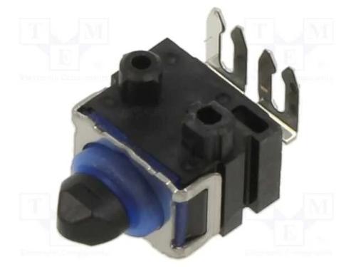 Microinterruptor SNAP ACTION, com núcleo, SPST-NO.