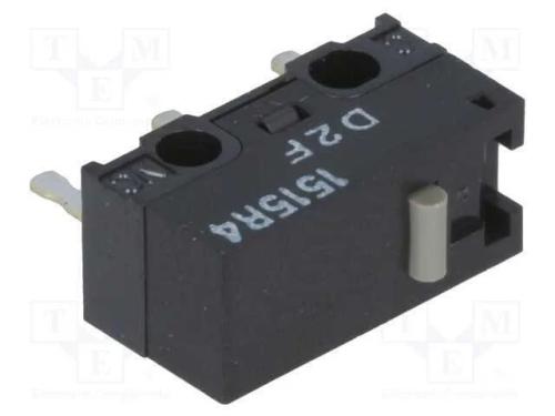 Microinterruptor SNAP ACTION, sem alavanca, SPDT,.