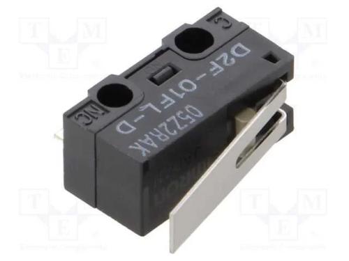 Microinterruptor SNAP ACTION, com alavanca, SPDT,.