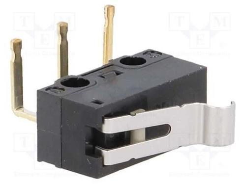 Microinterruptor SNAP ACTION, com alavanca que si.