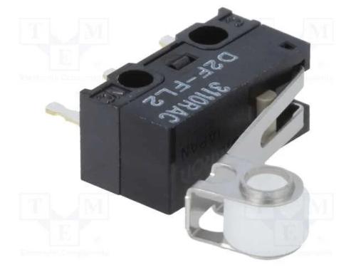 Microinterruptor SNAP ACTION, com alavanca que si.