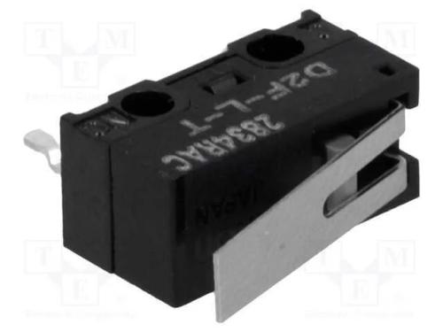 Microinterruptor Snap Action, com Alavanca, Spdt, 3a/125vac