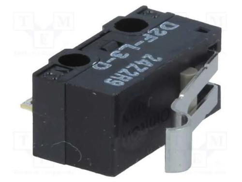 Microinterruptor SNAP ACTION, com alavanca que si.