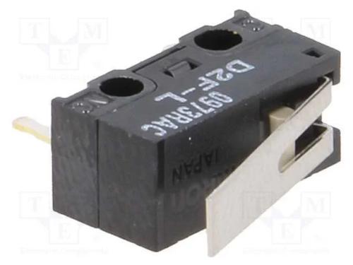 Microinterruptor SNAP ACTION, com alavanca, SPDT,.