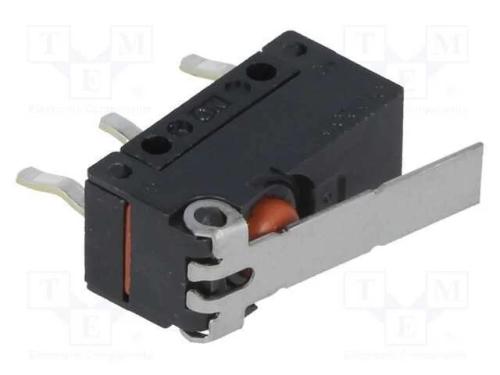 Microinterruptor Snap Action, com Alavanca, Spdt, 2a/125vac