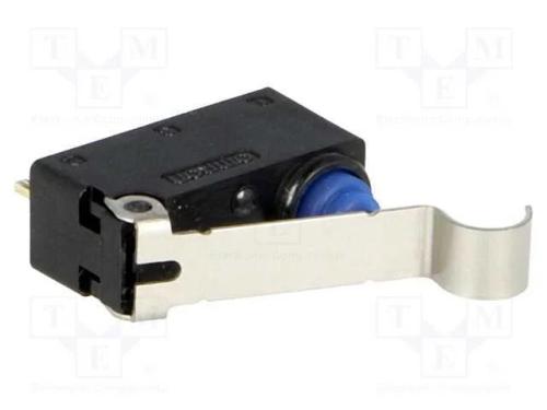 Microinterruptor Snap Action, com Alavanca Que Simula Um Rolo