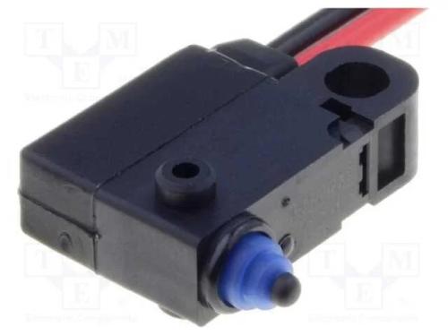 Microinterruptor Snap Action, Sem Alavanca, Spst-Nc, 2a/12vdc