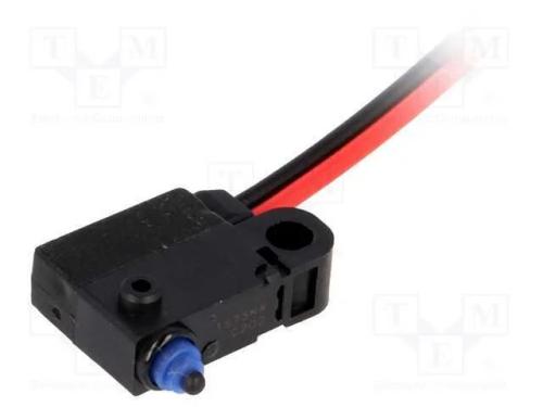 Microinterruptor Snap Action, Sem Alavanca, Spst-Nc, 2a/12vdc