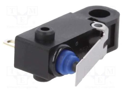 Microinterruptor Snap Action, com Alavanca, Spdt, 0,1a/125vac