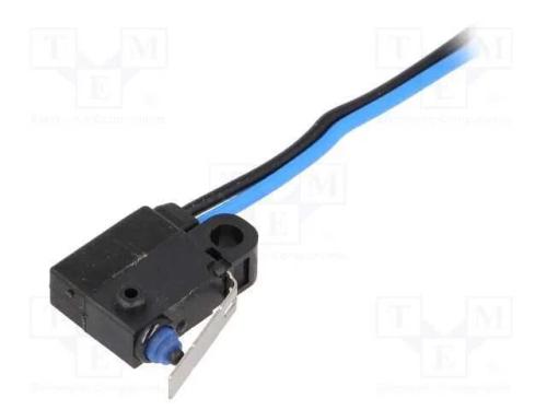 Microinterruptor Snap Action, com Alavanca, Spst-No, 2a/12vdc
