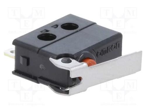 Microinterruptor SNAP ACTION, com alavanca, SPDT,.