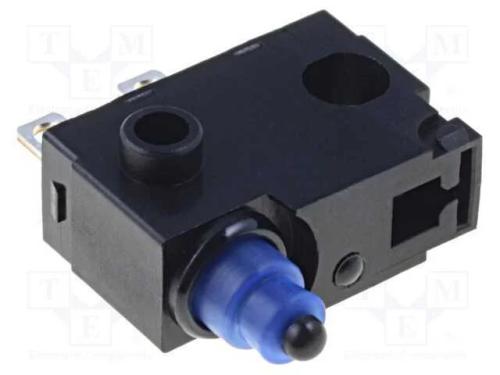Microinterruptor SNAP ACTION, SPST-NO, 0,1A/30VDC.