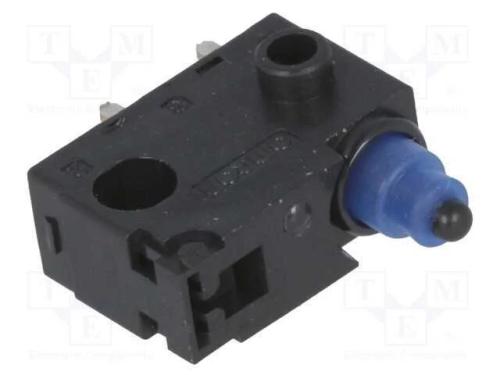 Microinterruptor SNAP ACTION, SPST-NO, 0,1A/30VDC.