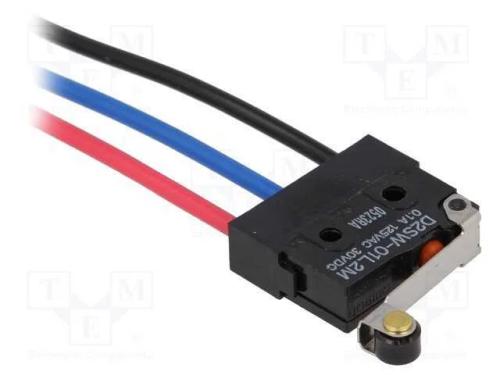 Microinterruptor SNAP ACTION, com alavanca (com r.