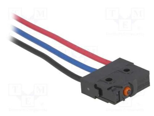 Microinterruptor SNAP ACTION, sem alavanca, SPDT,.