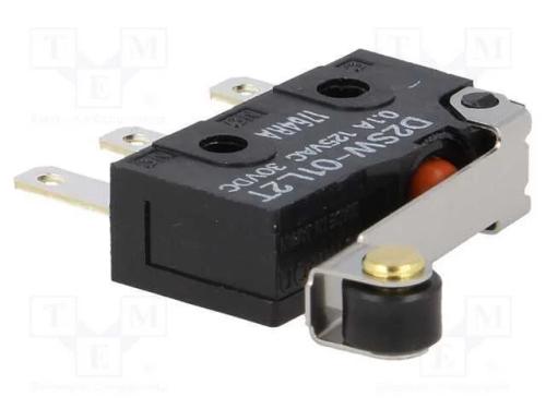 Microinterruptor SNAP ACTION, com alavanca (com r.