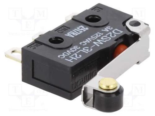Microinterruptor SNAP ACTION, com alavanca (com r.