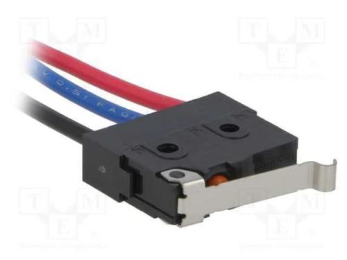 Microinterruptor SNAP ACTION, com alavanca que si.