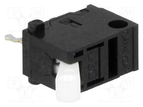 Microinterruptor Snap Action, com Alavanca, Spdt, 0,1a/30vdc