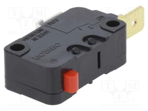 Microinterruptor SNAP ACTION, sem alavanca, SPST-.