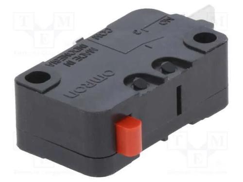 Microinterruptor SNAP ACTION, sem alavanca, SPST-.