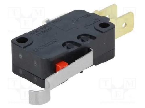 Microinterruptor SNAP ACTION, com alavanca que si.