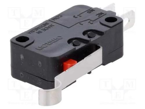 Microinterruptor SNAP ACTION, com alavanca que si.