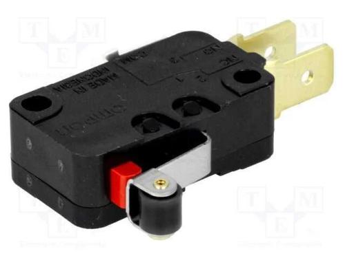 Microinterruptor SNAP ACTION, com alavanca (com r.