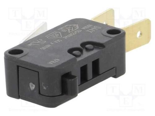 Microinterruptor SNAP ACTION, SPDT, 10A/250VAC, 3.
