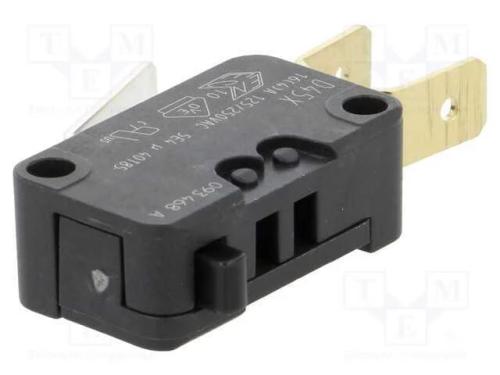 Microinterruptor SNAP ACTION, SPDT, 16A/250VAC, 4.