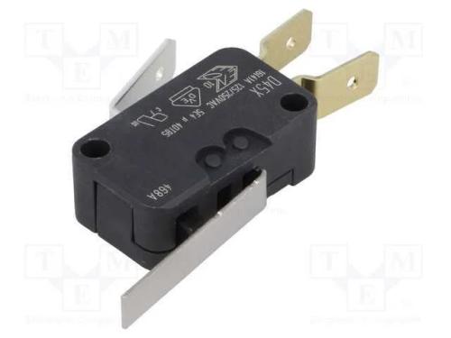 Microinterruptor SNAP ACTION, SPDT, 16A/250VAC, 4.