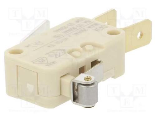 Microinterruptor SNAP ACTION, SPDT, 16A/250VAC, 4.