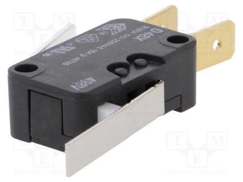 Microinterruptor SNAP ACTION, SPDT, 21A/250VAC, 8.