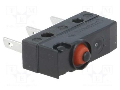 Microinterruptor SNAP ACTION, SPDT, 10A/250VAC, O.