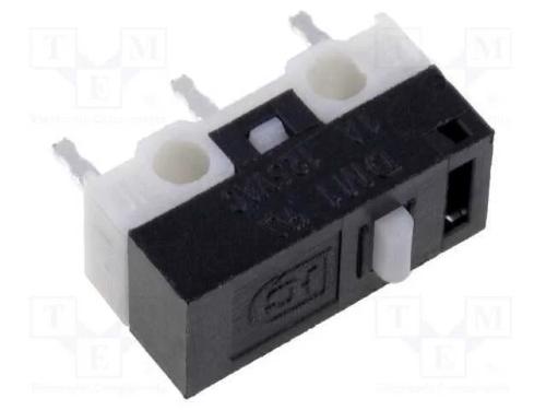 Microinterruptor Snap Action, Sem Alavanca, Spdt, 1a/125vac